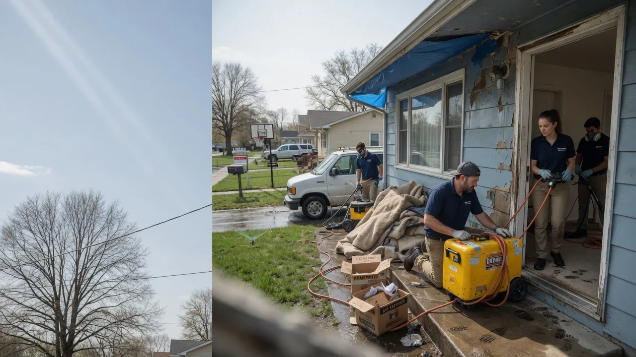 Basement Flood Cleanup in Elkhorn, WI near me